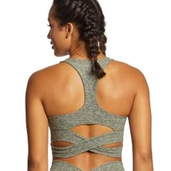 CLOTHING Beyond Yoga East Bound Spacedye Bralette Jungle Palm-Rainwash