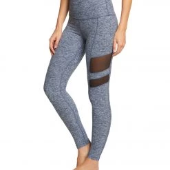 Beyond Yoga Spacedye Rise Above Yoga Leggings White/Outlaw Navy