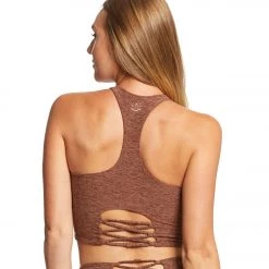 CLOTHING Beyond Yoga Across The Strap Cropped Tank Red Rock/Tumbleweed