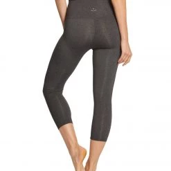 CLOTHING Beyond Yoga High Waisted Yoga Capris Heather Gray