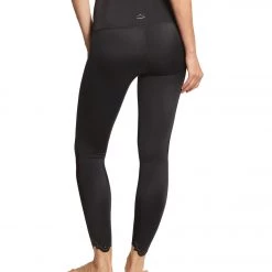 Beyond Yoga Cruz Scalloped High Waisted 7/8 Yoga Leggings Black CLOTHING 10 Beyond Yoga Cruz Scalloped High Waisted 7/8 Yoga Leggings Black CLOTHING