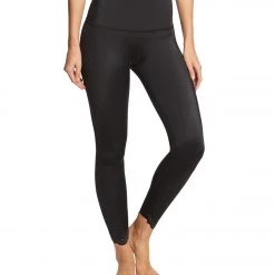 Beyond Yoga Cruz Scalloped High Waisted 7/8 Yoga Leggings Black CLOTHING 13 Beyond Yoga Cruz Scalloped High Waisted 7/8 Yoga Leggings Black CLOTHING