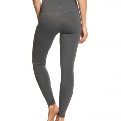 CLOTHING Beyond Yoga Plush High Waisted Yoga Leggings With Pockets Charcoal Gray Heather
