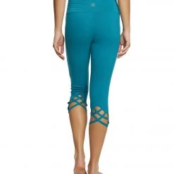 CLOTHING Balance Collection High Line 22" Yoga Capris Harbor Blue