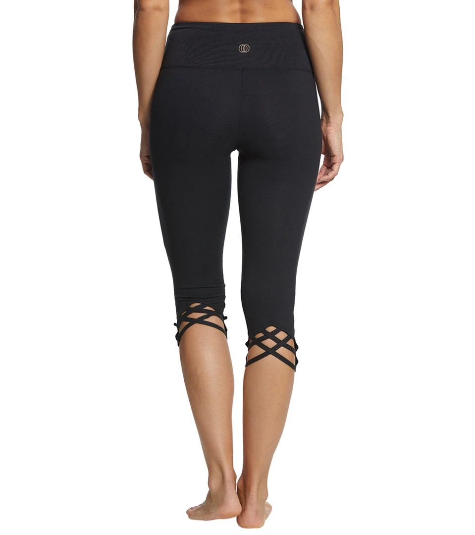 Balance Collection High Line 22" Yoga Capris Black CLOTHING 3 Balance Collection High Line 22" Yoga Capris Black CLOTHING