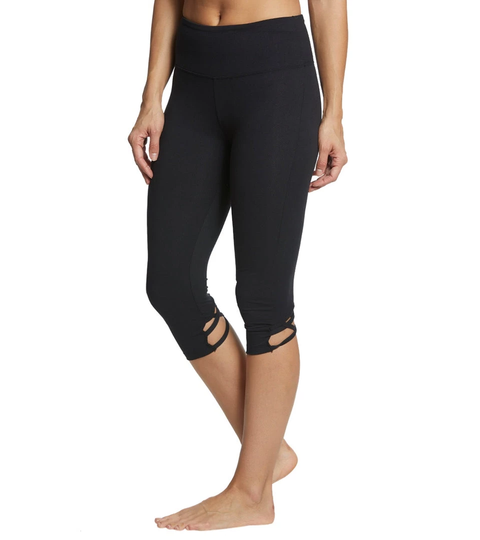 Balance Collection High Line 22" Yoga Capris Black CLOTHING 5 Balance Collection High Line 22" Yoga Capris Black CLOTHING