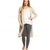 Beyond Yoga High Slits Long Duster Texas Taupe CLOTHING