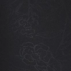 Balance Collection Embossed High Waisted Yoga Capris Black Brush Stroke