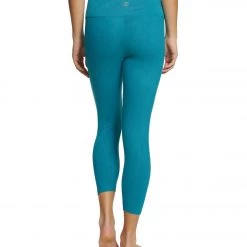 Balance Collection Embossed High Waisted Yoga Capris Harbor Blue Crinkle 11 Balance Collection Embossed High Waisted Yoga Capris Harbor Blue Crinkle