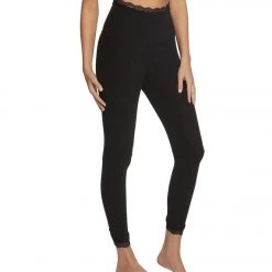 Beyond Yoga Spacedye All For Lace High Waisted 7/8 Yoga Leggings Darkest Night