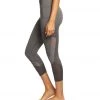 CLOTHING Marika Josie Flow Yoga Capris Heather Charcoal 2 CLOTHING Marika Josie Flow Yoga Capris Heather Charcoal