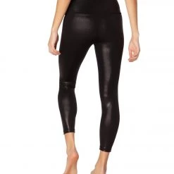 CLOTHING Beyond Yoga Pearlized High Waisted 7/8 Yoga Leggings Black 7 CLOTHING Beyond Yoga Pearlized High Waisted 7/8 Yoga Leggings Black