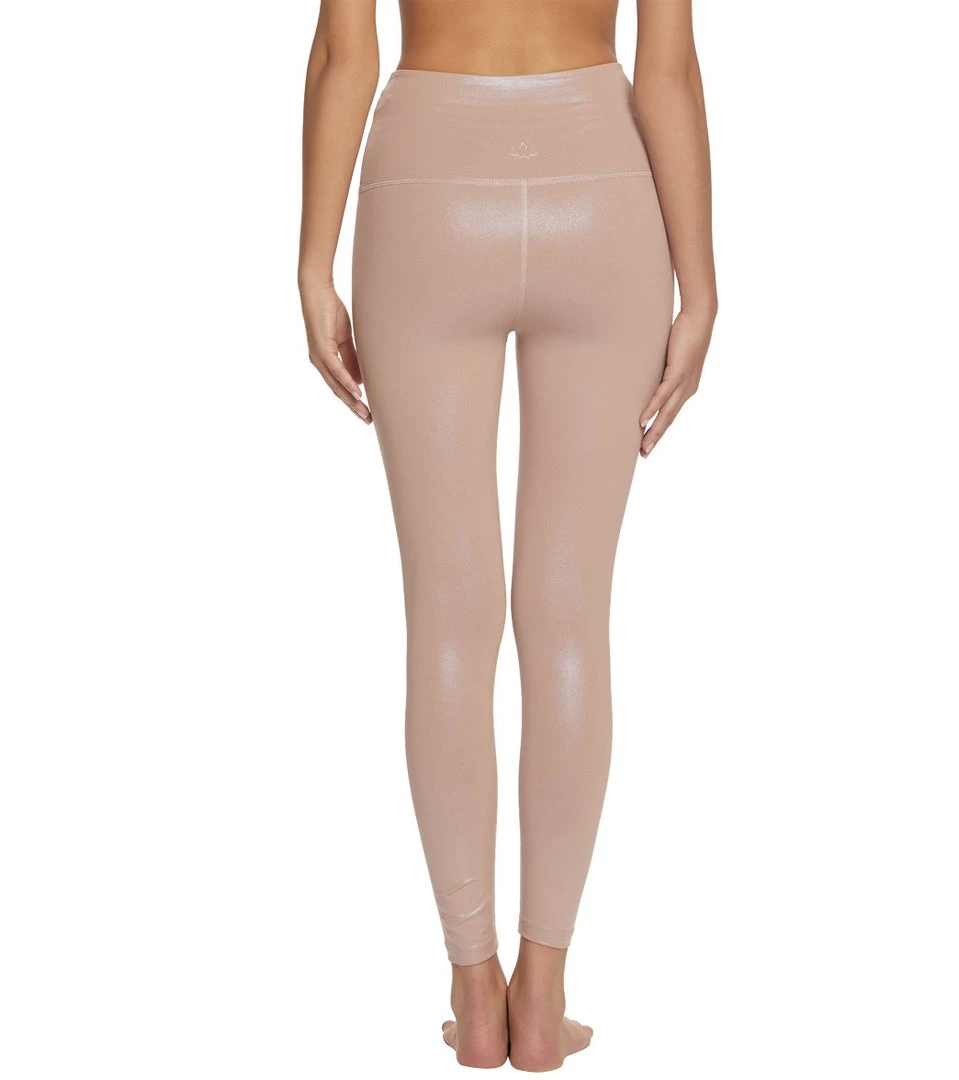 Beyond Yoga Pearlized High Waisted 7/8 Yoga Leggings Brazen Blush 5 Beyond Yoga Pearlized High Waisted 7/8 Yoga Leggings Brazen Blush
