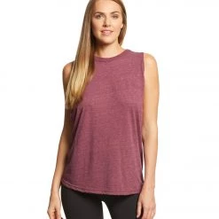 Free People Movement No Sweat Tank Solid Wine CLOTHING