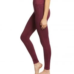 NEW ARRIVALS NUX One By One Seamless Yoga Leggings Violet Wine 9 NEW ARRIVALS NUX One By One Seamless Yoga Leggings Violet Wine