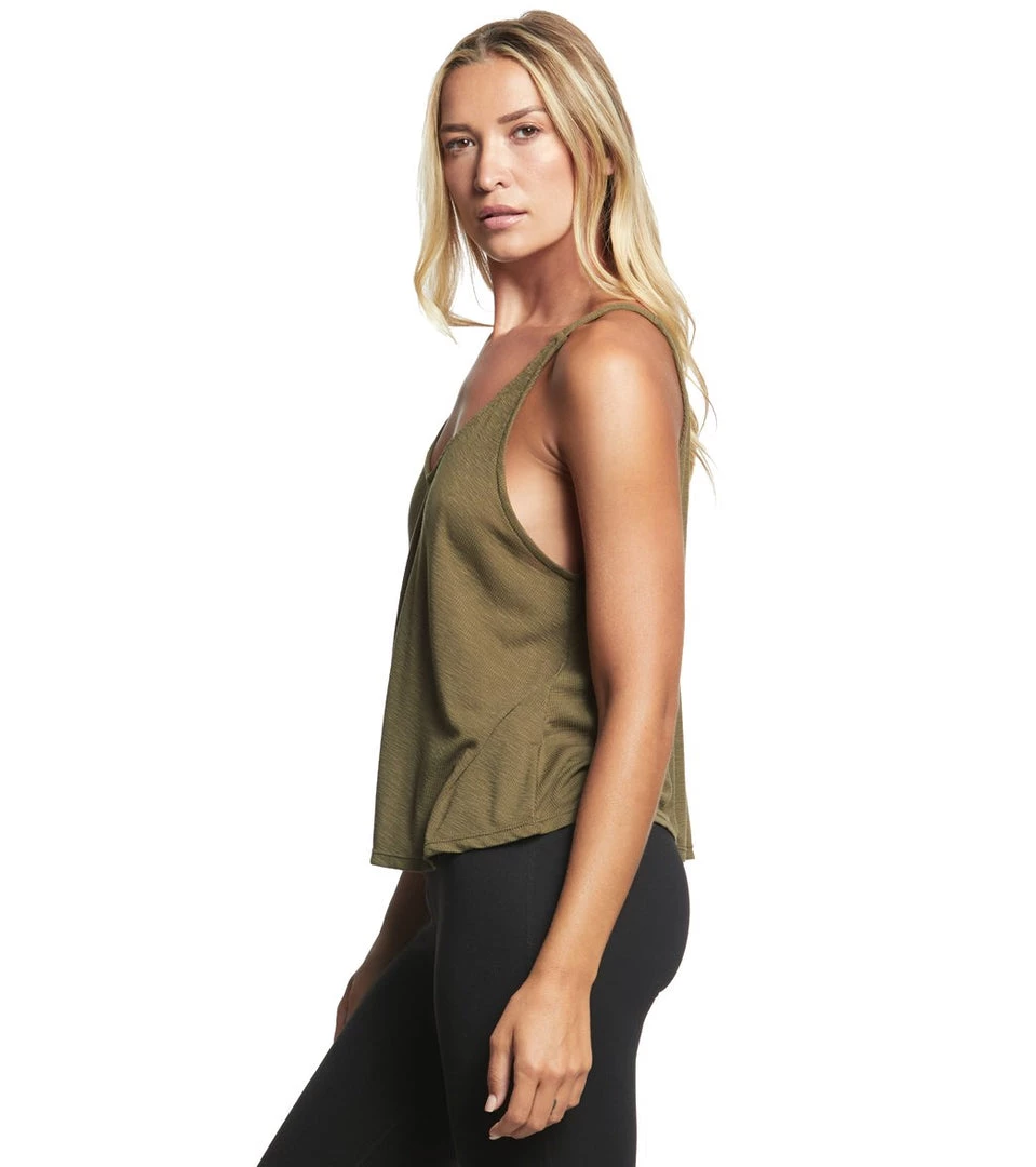 CLOTHING Free People Movement Dani Tank Army 4 CLOTHING Free People Movement Dani Tank Army