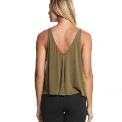 CLOTHING Free People Movement Dani Tank Army 10 CLOTHING Free People Movement Dani Tank Army