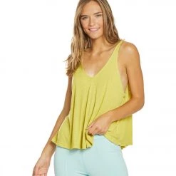 Free People Movement Dani Tank Chartreuse CLOTHING