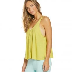 Free People Movement Dani Tank Chartreuse CLOTHING