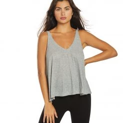 Free People Movement Dani Tank Grey CLOTHING