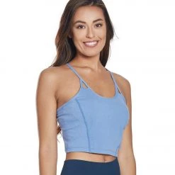 PrAna Prado Yoga Sports Bra Colony Blue