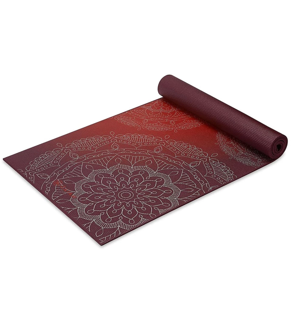 YOGA MATS & PROPS Gaiam Metallic Sunset Yoga Mat 68" 6mm 3 YOGA MATS & PROPS Gaiam Metallic Sunset Yoga Mat 68" 6mm