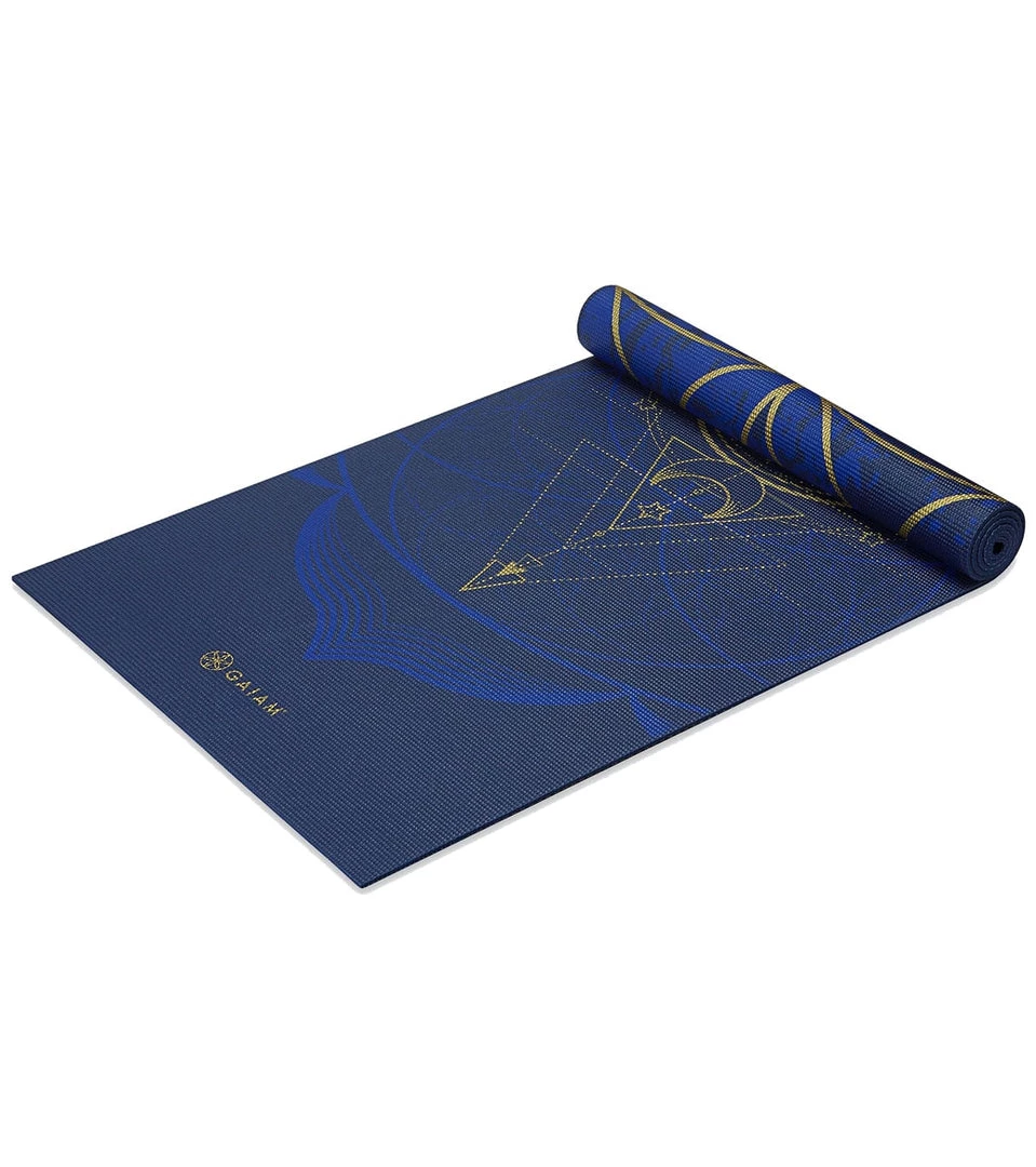 YOGA MATS & PROPS Gaiam Solar Metallic Yoga Mat 68" 6mm Solar 4 YOGA MATS & PROPS Gaiam Solar Metallic Yoga Mat 68" 6mm Solar
