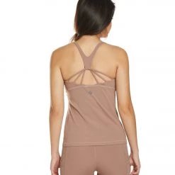 PrAna Momento Yoga Top Dark Mauve