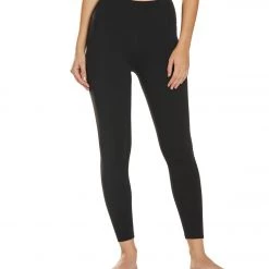 PrAna Transform High Waisted 7/8 Yoga Leggings Black