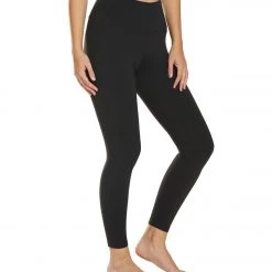 PrAna Transform High Waisted 7/8 Yoga Leggings Black