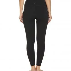 PrAna Transform High Waisted 7/8 Yoga Leggings Black
