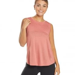 CLOTHING Balance Collection Canyon Singlet Yoga Tank Top Faded Rose
