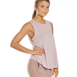 Balance Collection Canyon Singlet Yoga Tank Top Mauve Shadows CLOTHING
