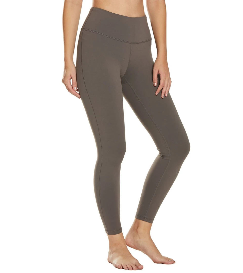 PrAna Transform High Waisted 7/8 Yoga Leggings Granite 4 PrAna Transform High Waisted 7/8 Yoga Leggings Granite