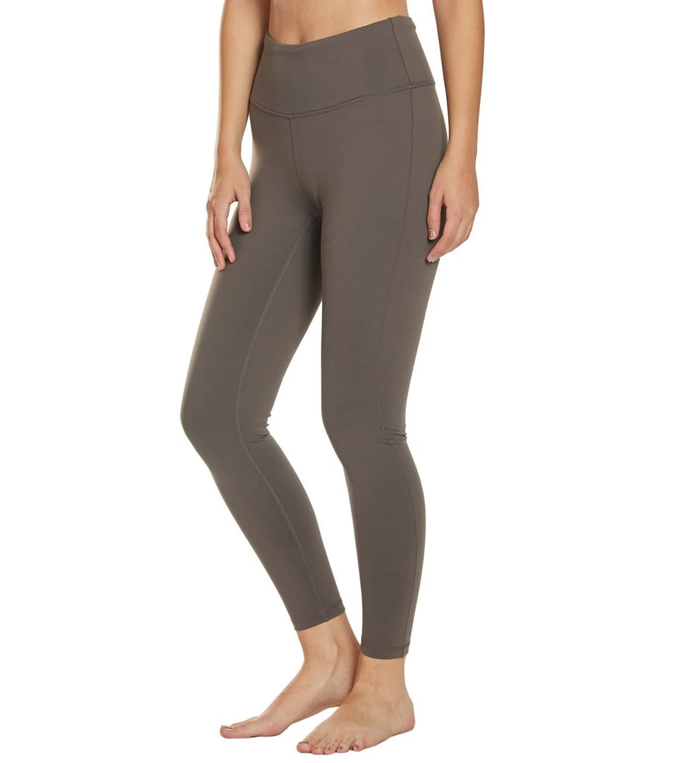 PrAna Transform High Waisted 7/8 Yoga Leggings Granite 7 PrAna Transform High Waisted 7/8 Yoga Leggings Granite