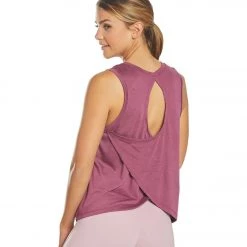 CLOTHING Balance Collection Canyon Singlet Yoga Tank Top Amaranth