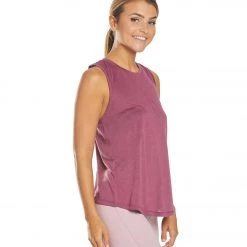 CLOTHING Balance Collection Canyon Singlet Yoga Tank Top Amaranth 11 CLOTHING Balance Collection Canyon Singlet Yoga Tank Top Amaranth