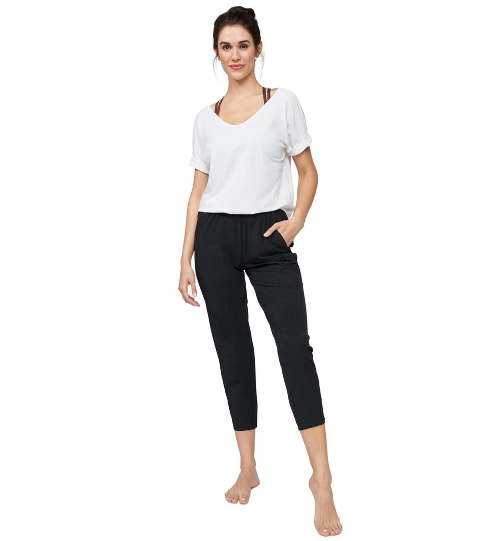 Manduka City Pants Black CLOTHING 4 Manduka City Pants Black CLOTHING