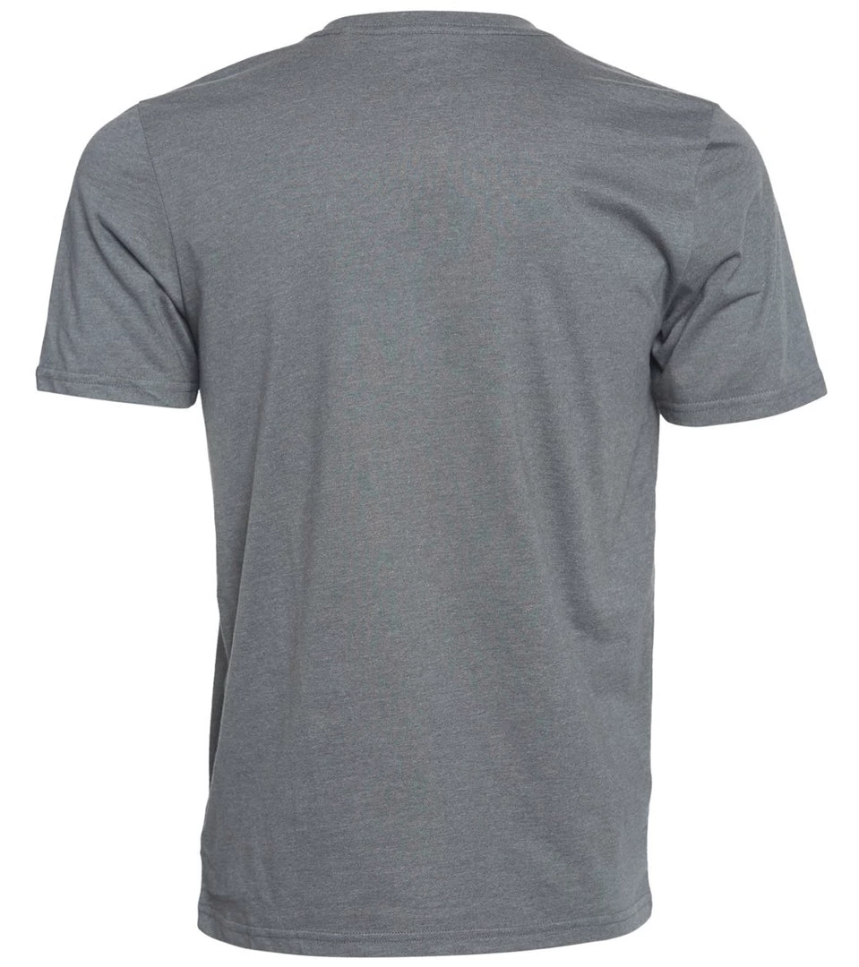 PrAna Men's Bear Squeeze Journeyman Tee Charcoal Heather CLOTHING 4 PrAna Men's Bear Squeeze Journeyman Tee Charcoal Heather CLOTHING