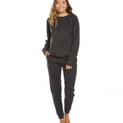 CLOTHING PrAna Cozy Up Sweatshirt Charcoal Heather