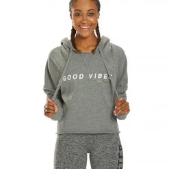 CLOTHING Spiritual Gangster Good Vibes Stella Rocker Hoodie