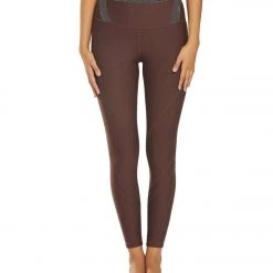 Long Leggings PrAna Damaris Yoga Leggings Cocoa