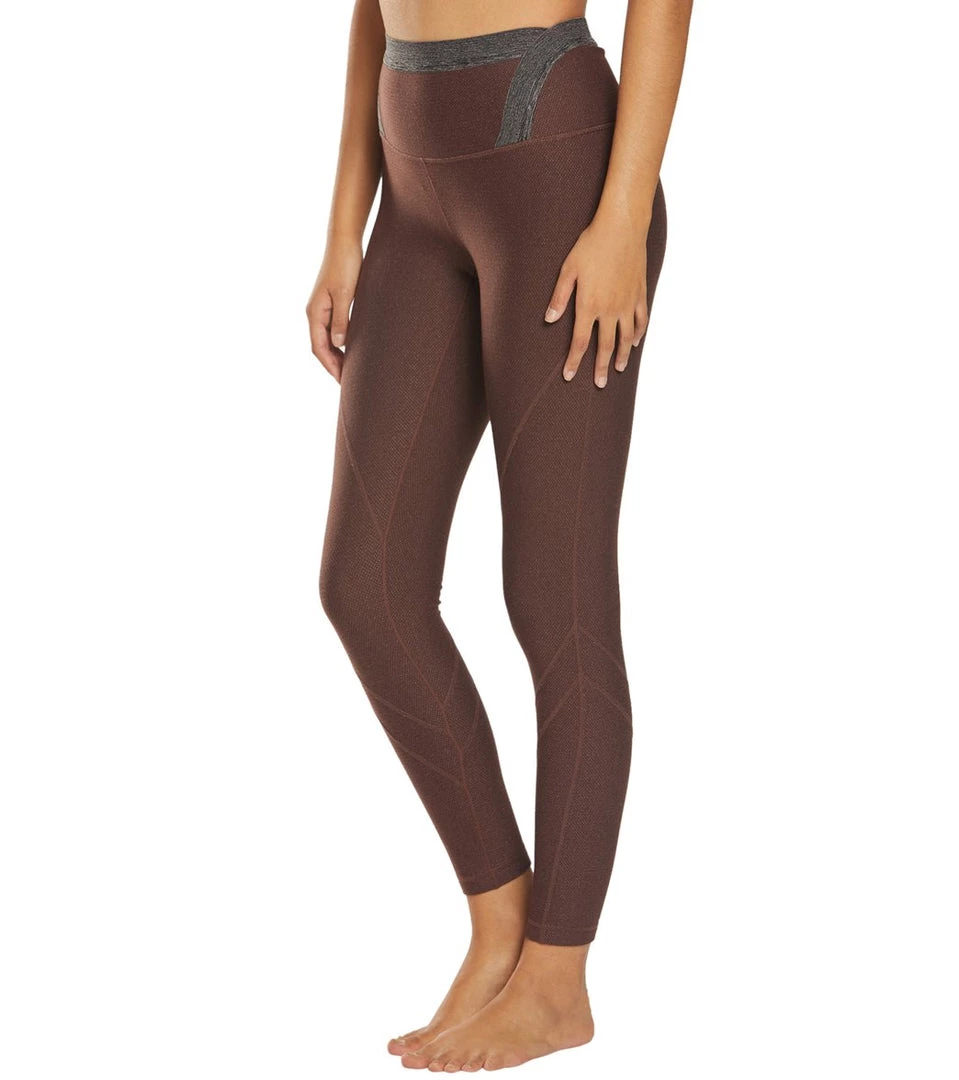 Long Leggings PrAna Damaris Yoga Leggings Cocoa 7 Long Leggings PrAna Damaris Yoga Leggings Cocoa