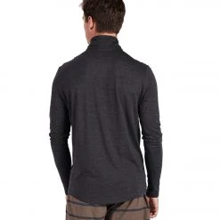 Vuori Men's Ease Performance Yoga 1/2 Zip Charcoal Heather CLOTHING 10 Vuori Men's Ease Performance Yoga 1/2 Zip Charcoal Heather CLOTHING
