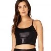 CLOTHING Beyond Yoga Pearlized Slim Racerback Cropped Yoga Tank