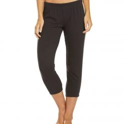 Spiritual Gangster Stripe Perfect Sweatpant Joggers Vintage Black