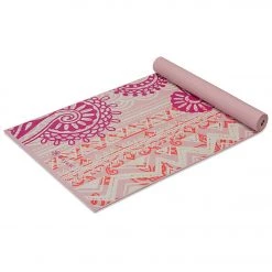 Gaiam Bohemian Rose Classic Yoga Mat 68" 4mm Bohemian Rose