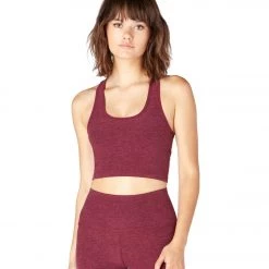Beyond Yoga Spacedye Slip Open Cropped Yoga Tank Team Burgundy/Bold Burgundy 11 Beyond Yoga Spacedye Slip Open Cropped Yoga Tank Team Burgundy/Bold Burgundy