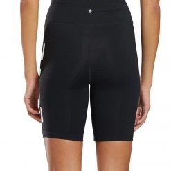 Yoga Shorts Spiritual Gangster Gangster Biker Shorts Black