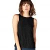 CLOTHING Beyond Yoga Reverse Direction Lightweight Yoga Tank Darkest Night